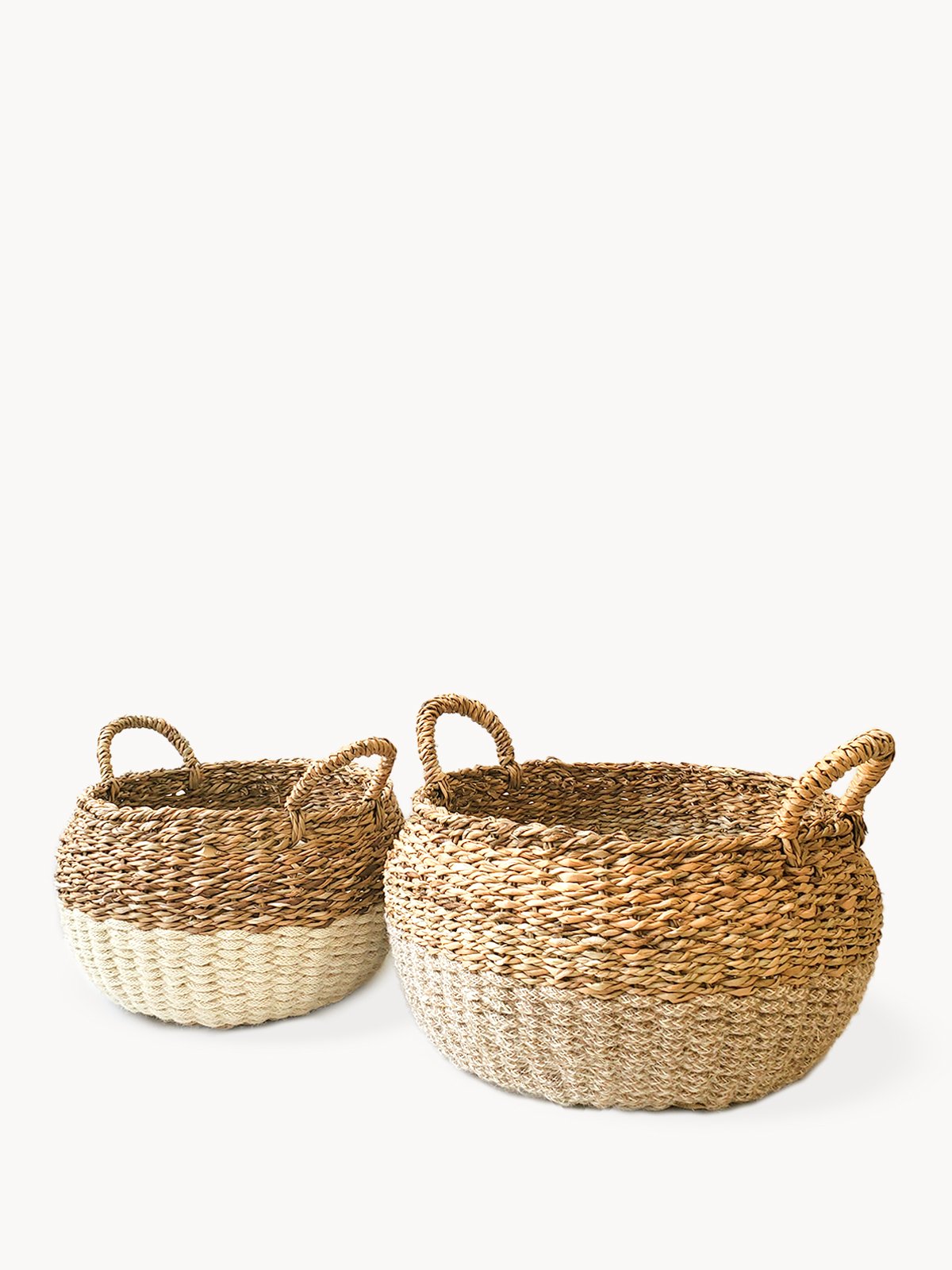 The Celine Jute Floor Baskets