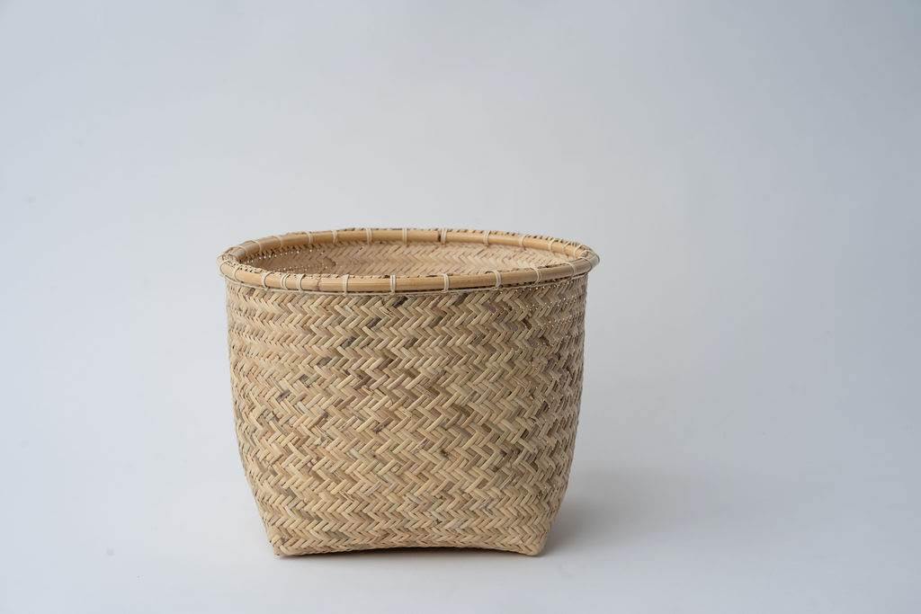 Woven Rattan Basket