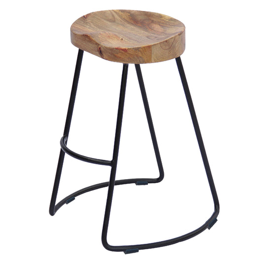 The June Saddle Stool