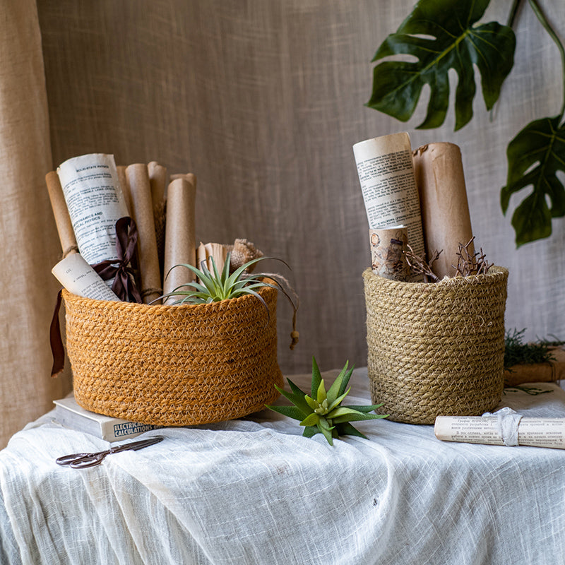 Colored Woven Basket