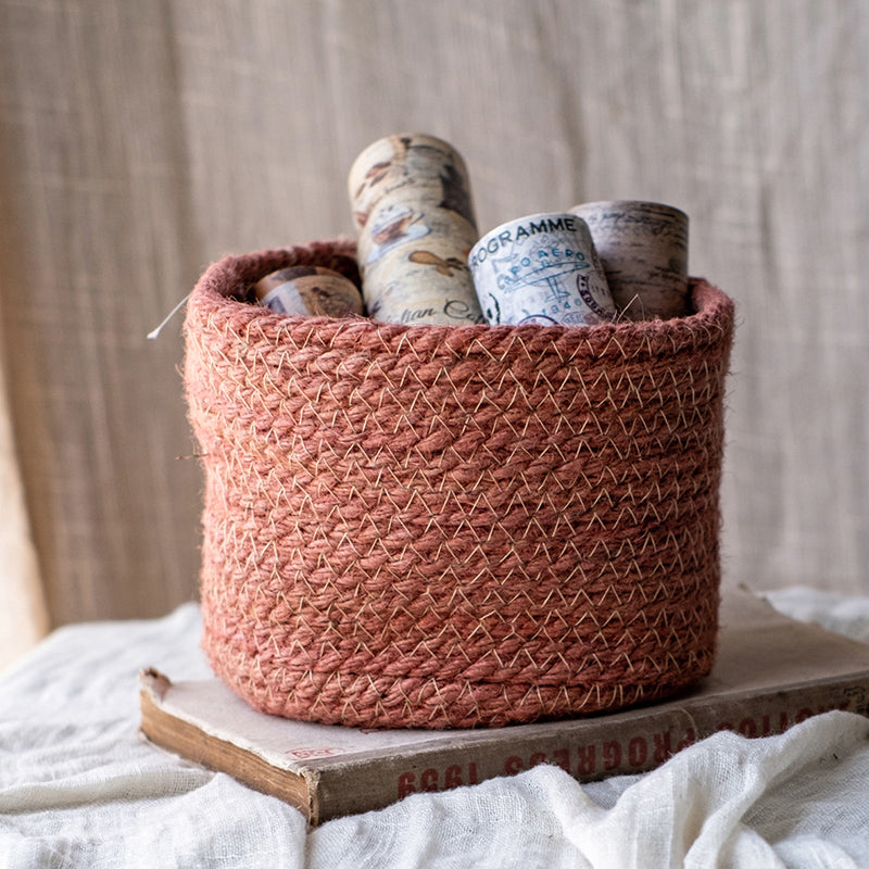 Colored Woven Basket
