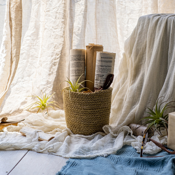 Colored Woven Basket