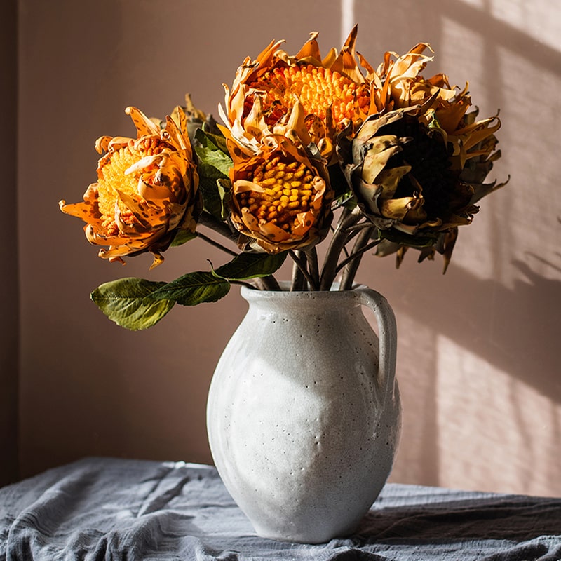 Flannel Sunflower Stem