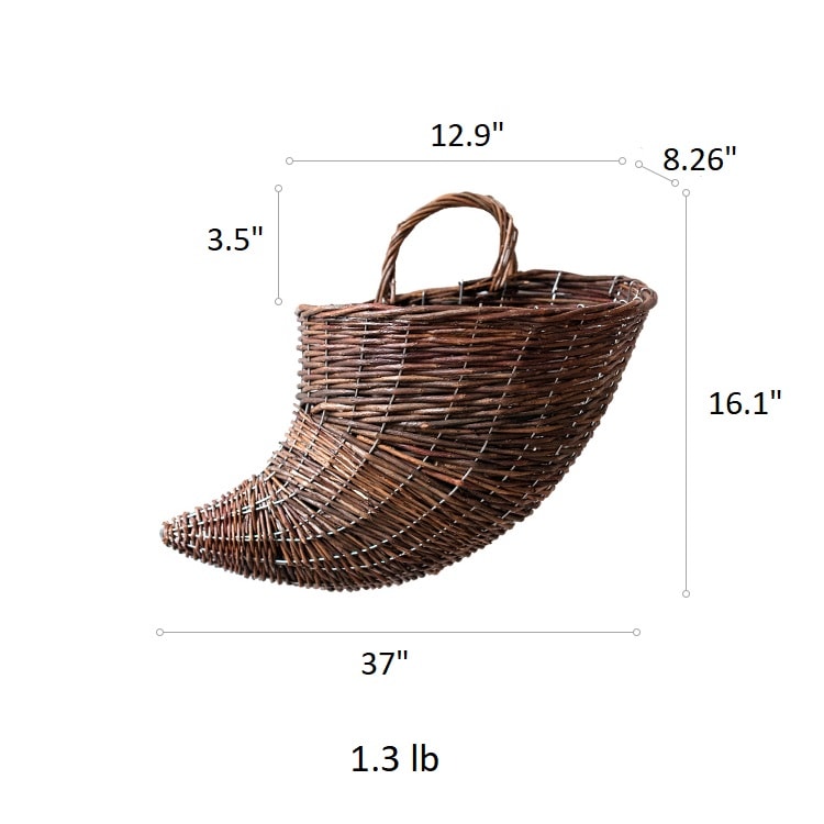Willow Horn Basket
