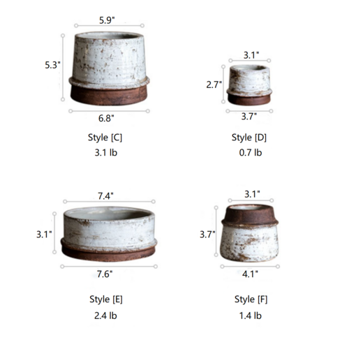 Margot Restoration Vases