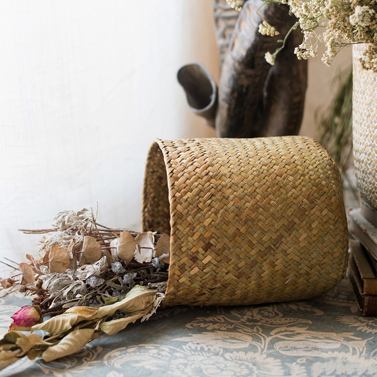 Natural Straw Basket