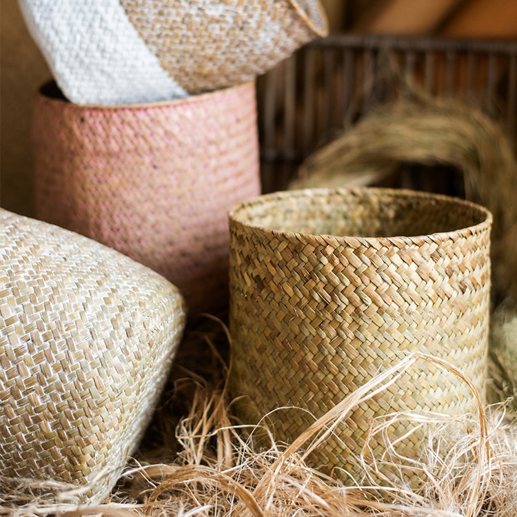Natural Straw Basket