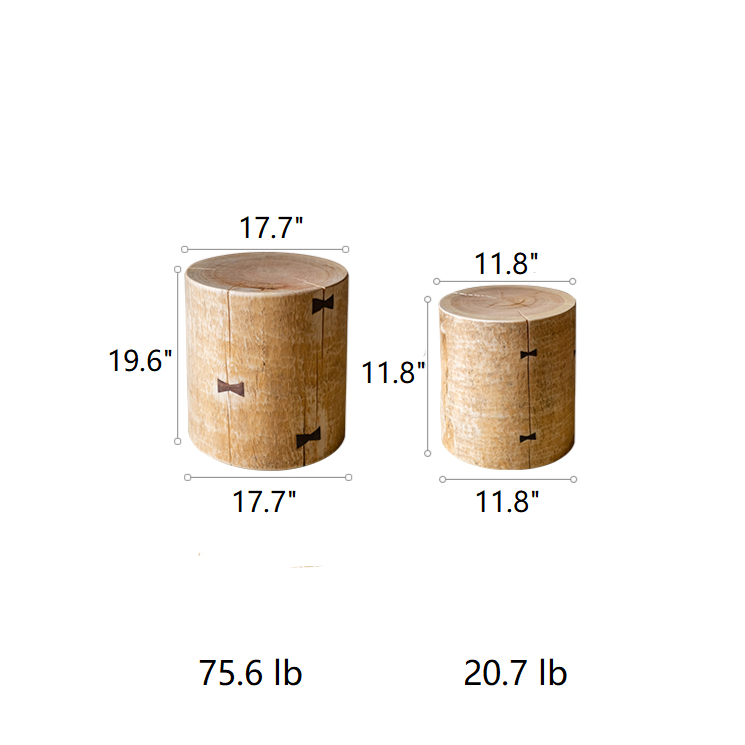 The Pine Hearth End Table