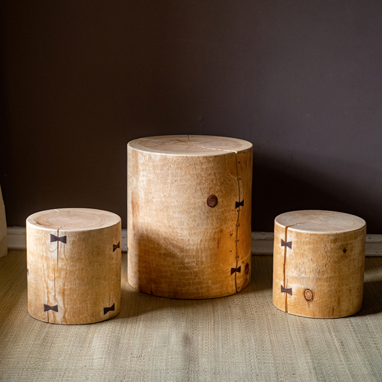 The Pine Hearth End Table