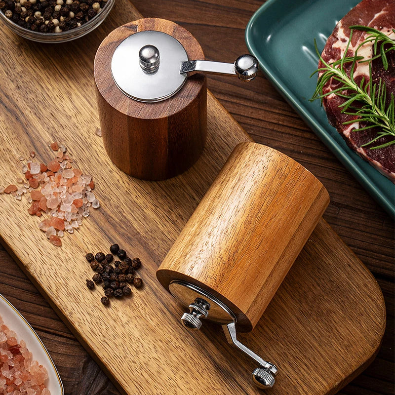 Hand Cranked Salt & Pepper Grinder