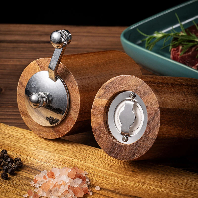 Hand Cranked Salt & Pepper Grinder