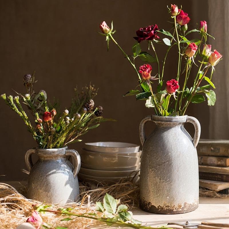 The Glazeworn Pottery Vase