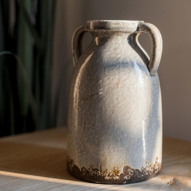 The Glazeworn Pottery Vase