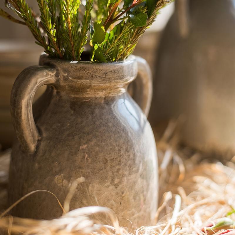 The Glazeworn Pottery Vase