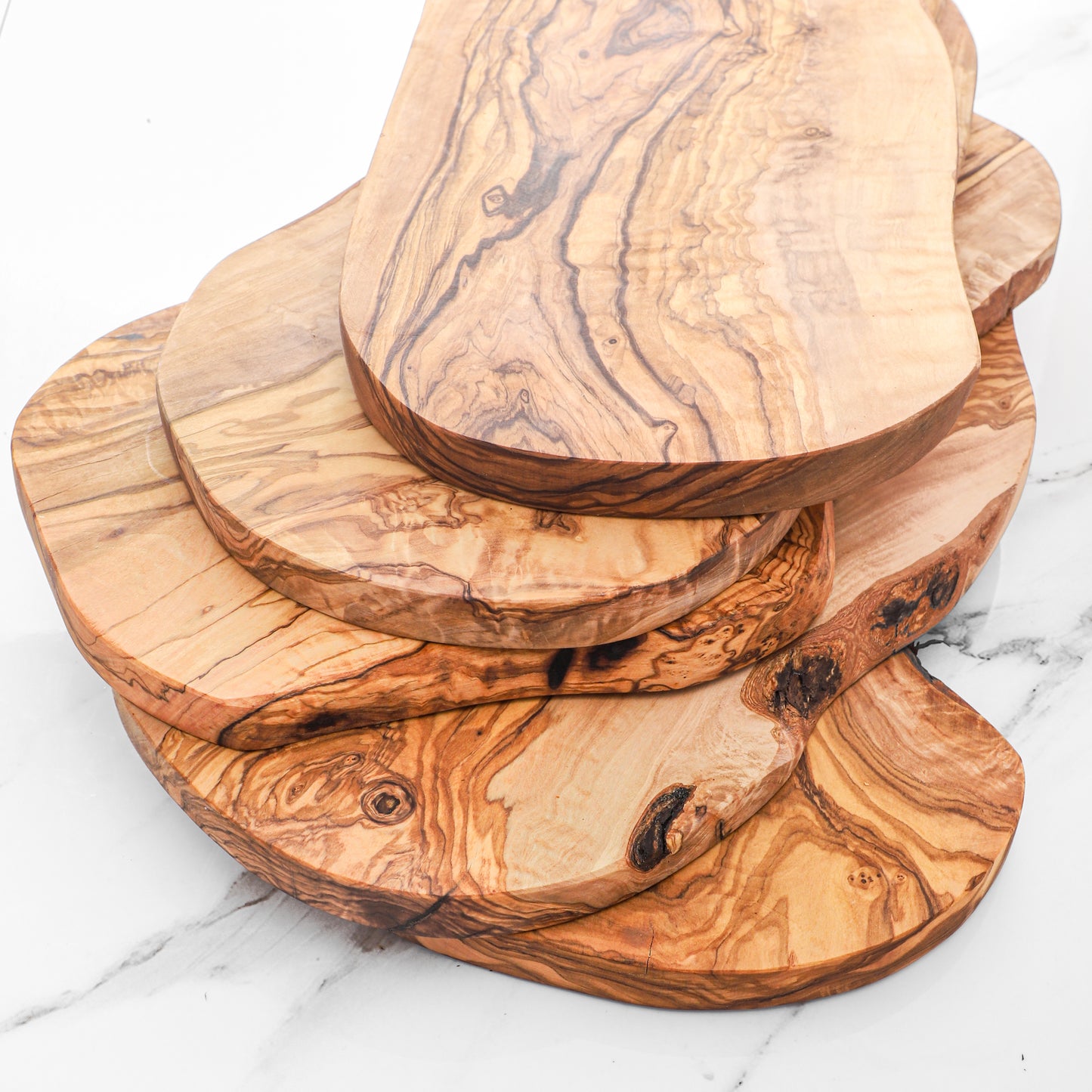 Natural Edge Olive Wood Cutting Board
