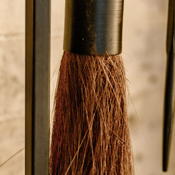 Black Iron Fireplace Tool Set