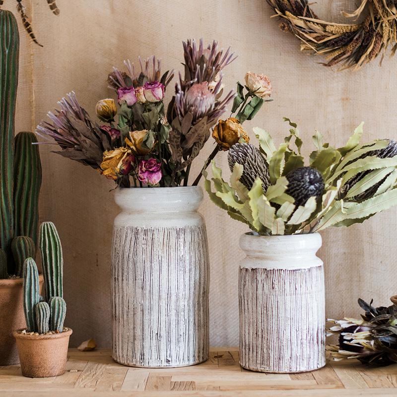 Elsie Striped Vase