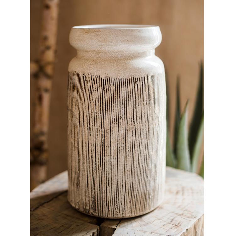 Elsie Striped Vase