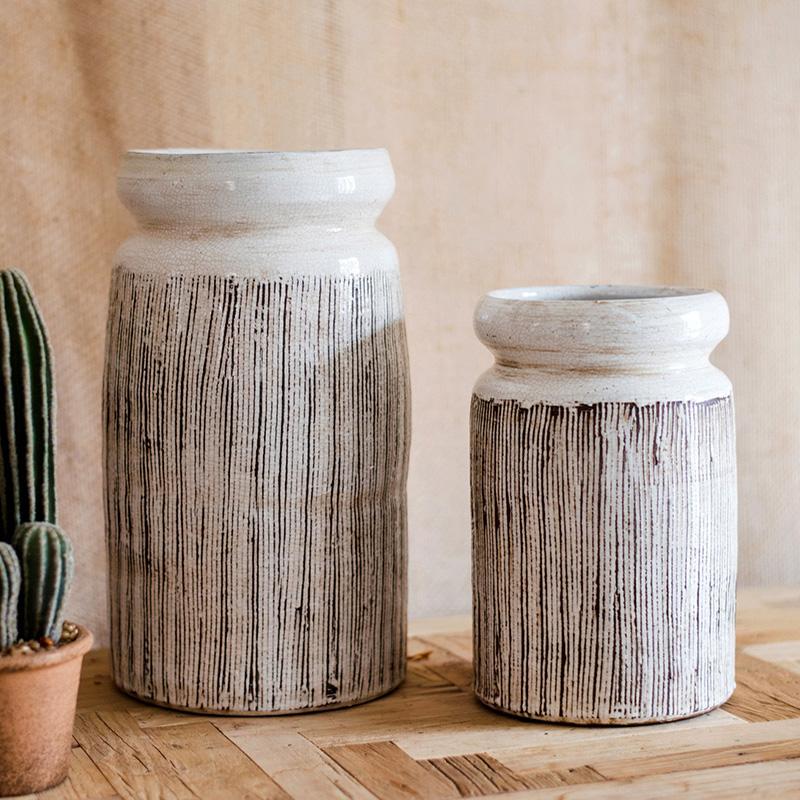 Elsie Striped Vase