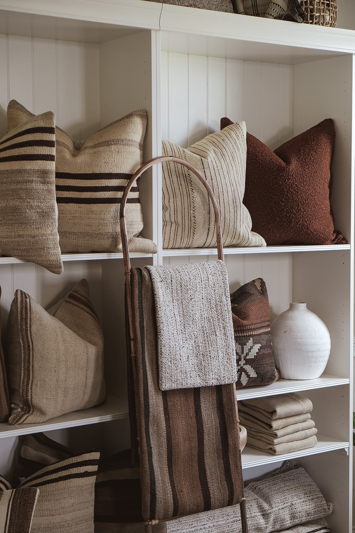Auburn Bouclé Pillow Cover