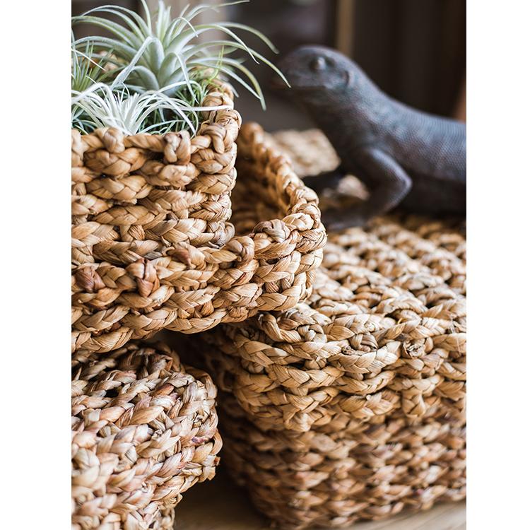 Organic Straw Haven Basket