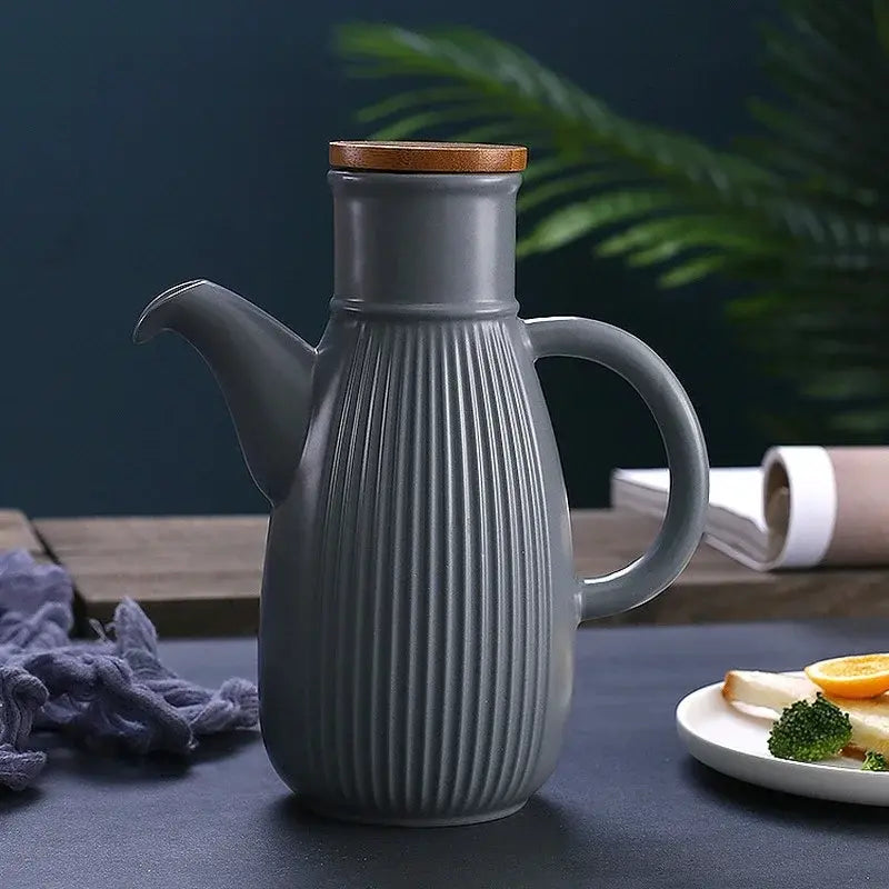 Ceramic Oil & Vinegar Bottle