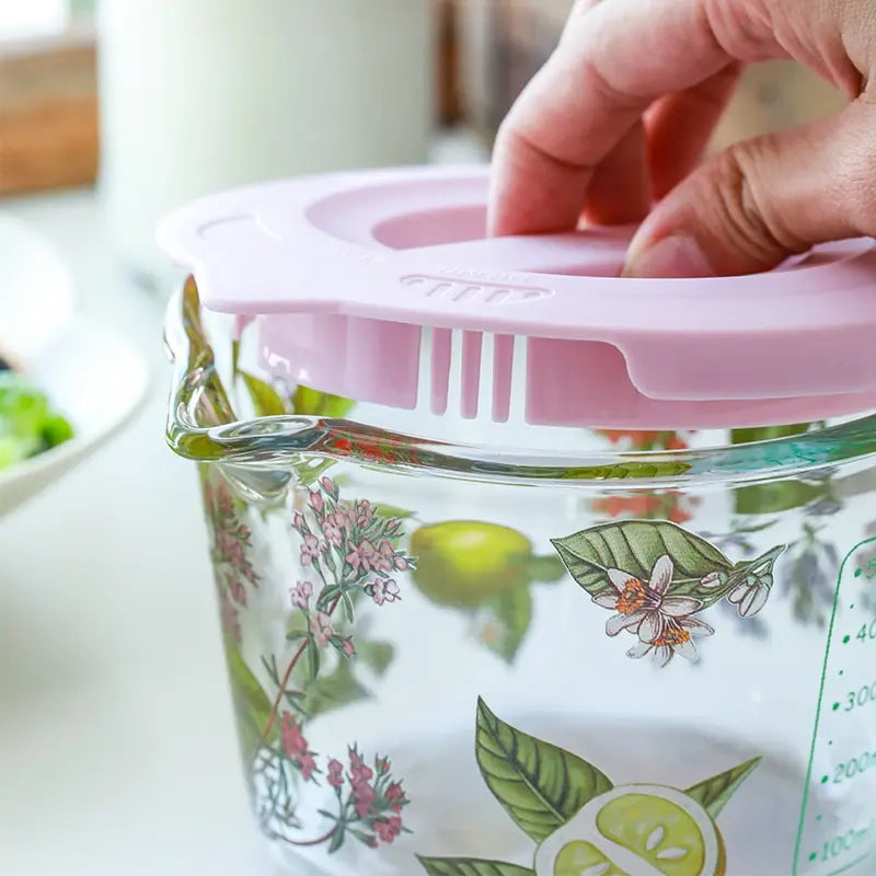 Garden Glass Measuring Cups