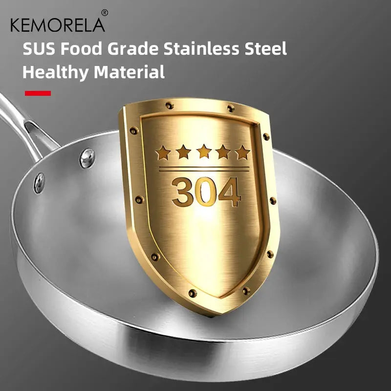 Professional Grade Stainless Steel Pan