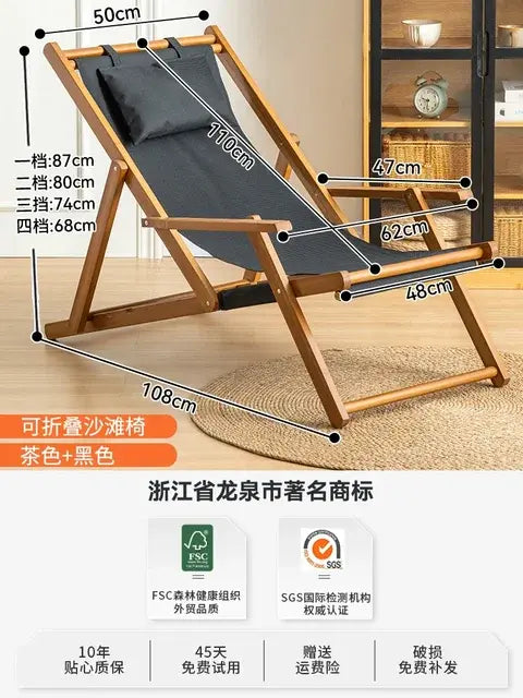 Wood Folding Chair