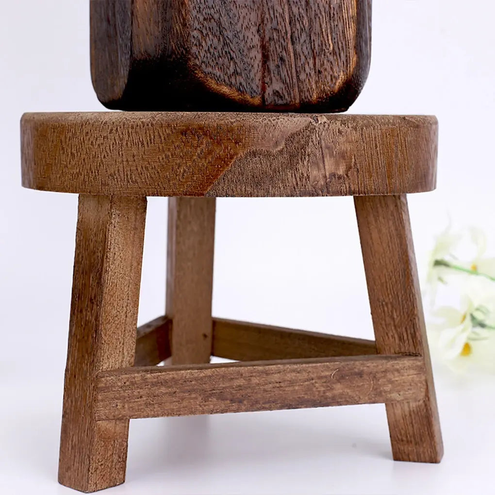 Small Wood Tabletop Stand