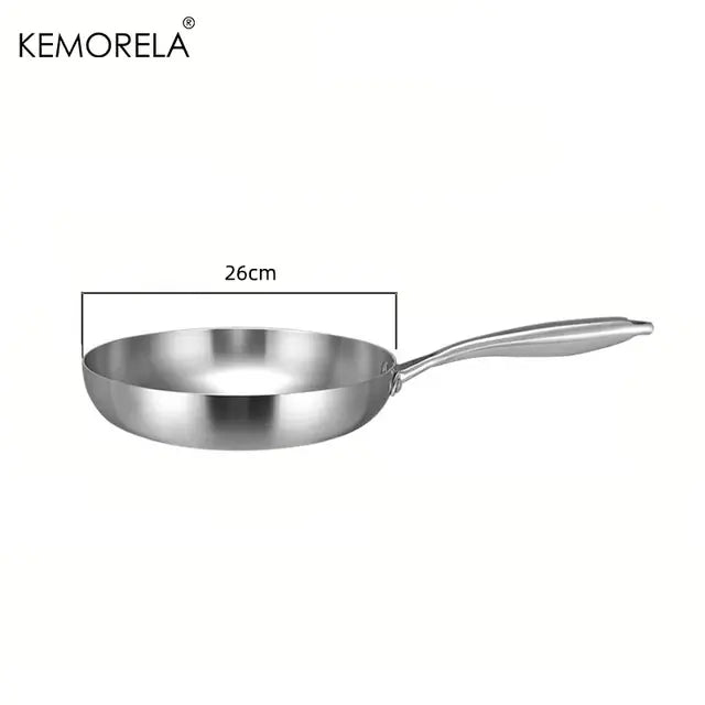 Professional Grade Stainless Steel Pan