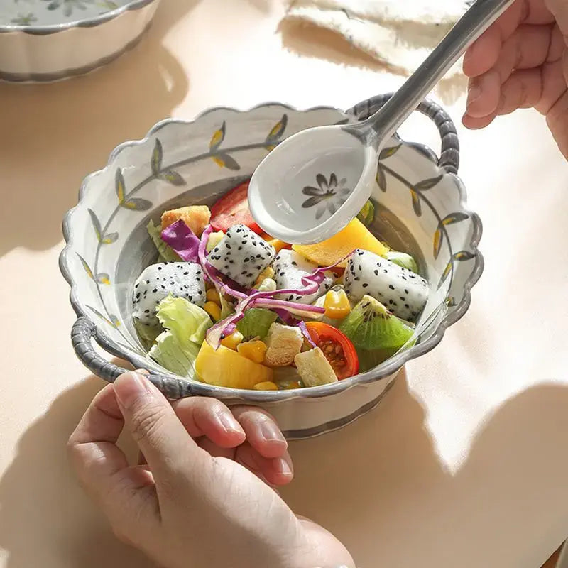 European Bowl With Spoon