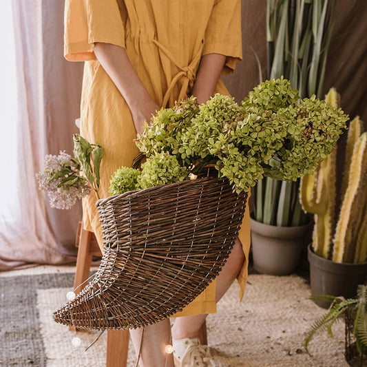 Willow Horn Basket