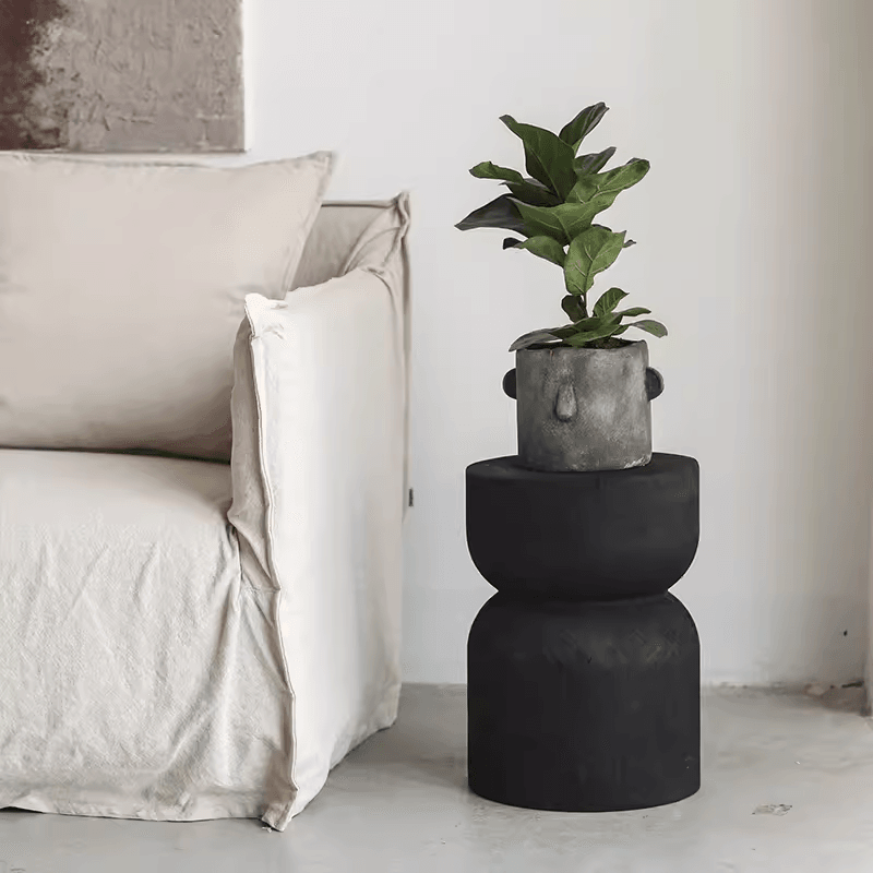 The Ebony Hearth End Table