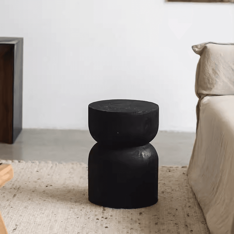 The Ebony Hearth End Table