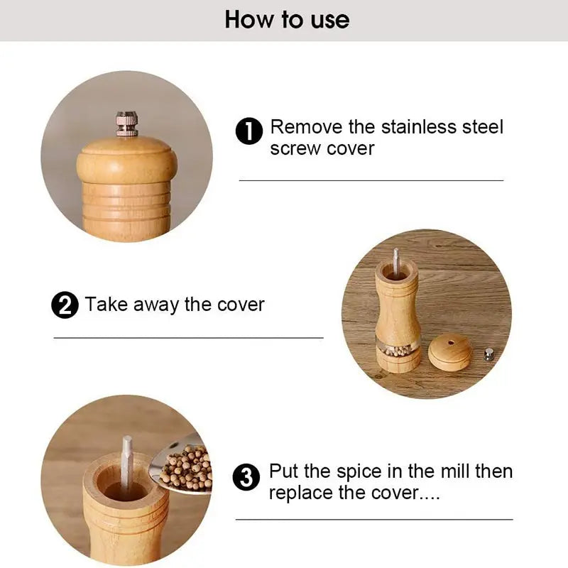 Manual Salt & Pepper Grinder