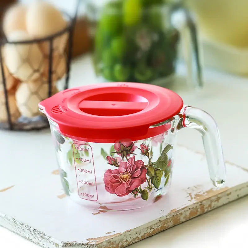 Garden Glass Measuring Cups