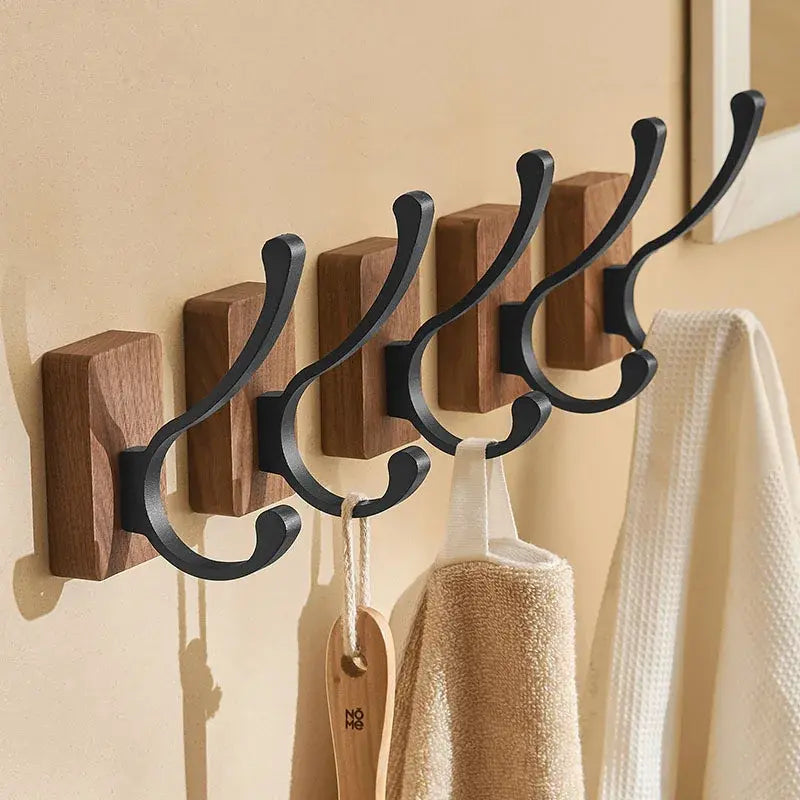 Simple Solid Wood Hooks