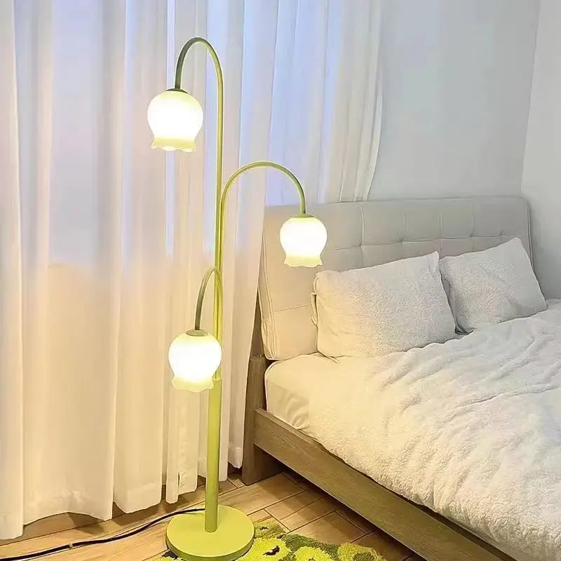 Floor Lamp Bell Orchid