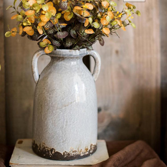 The Glazeworn Pottery Vase