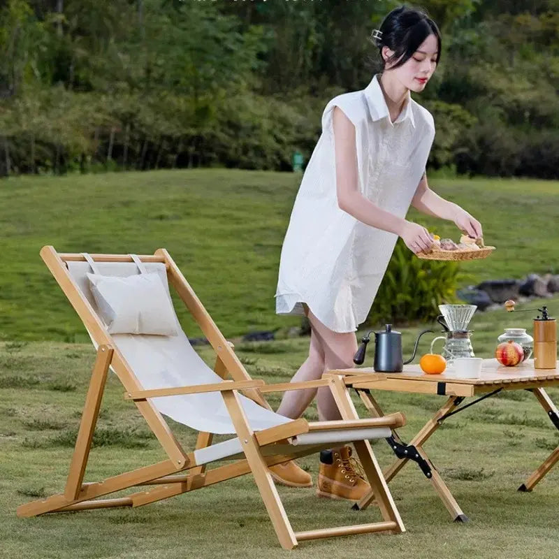 Wood Folding Chair