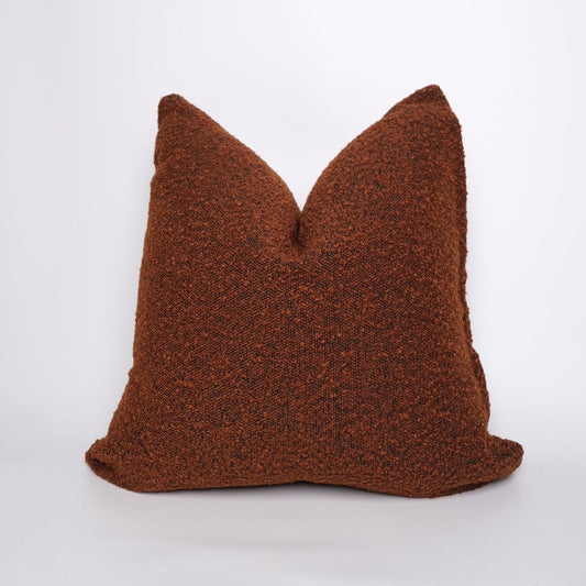 Auburn Bouclé Pillow Cover