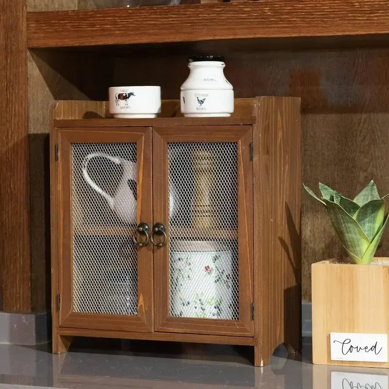 2-Tiered Countertop Cabinet