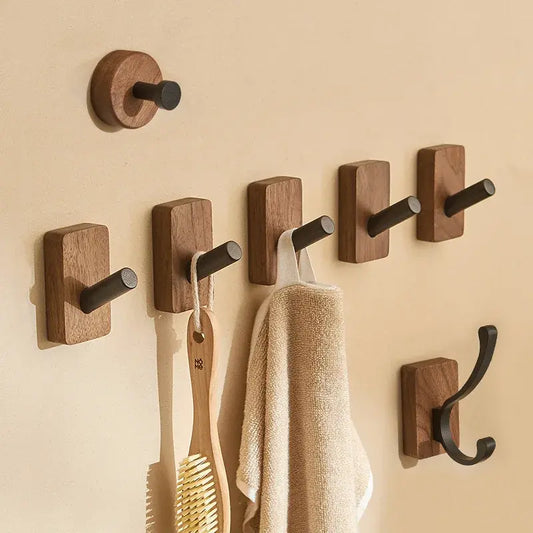 Simple Solid Wood Hooks