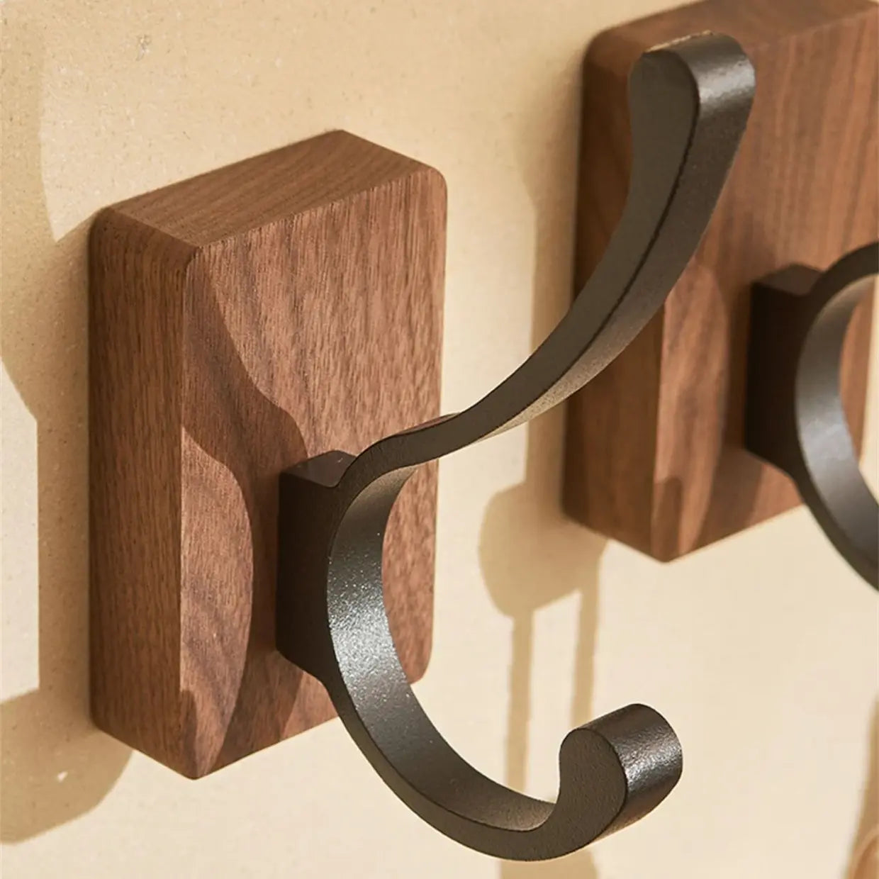 Simple Solid Wood Hooks