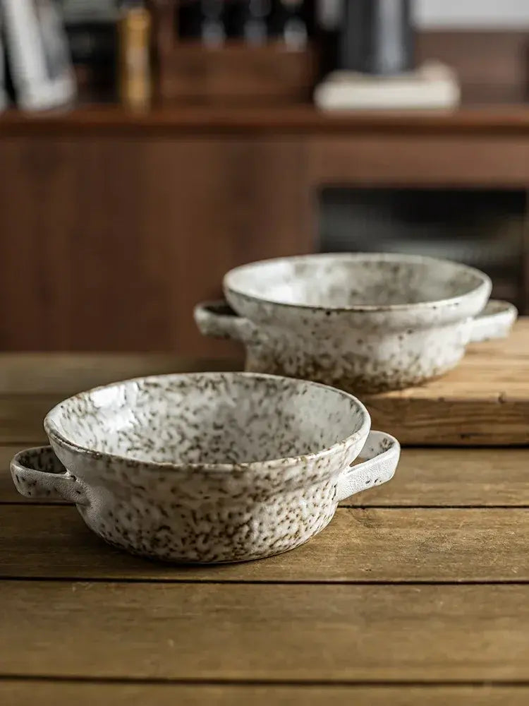 Retro Ceramic Noodle Bowl