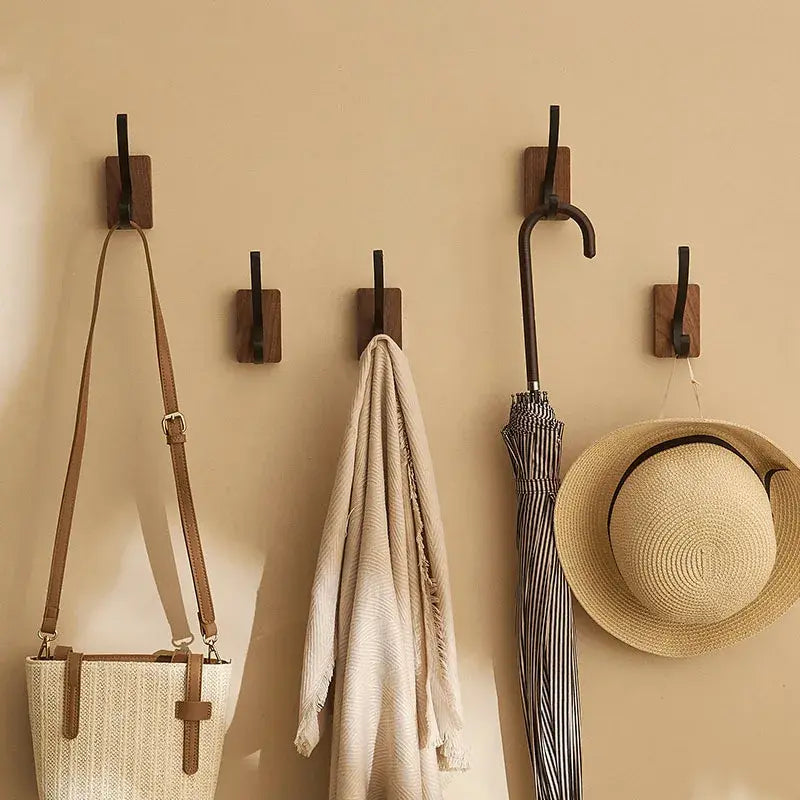 Simple Solid Wood Hooks