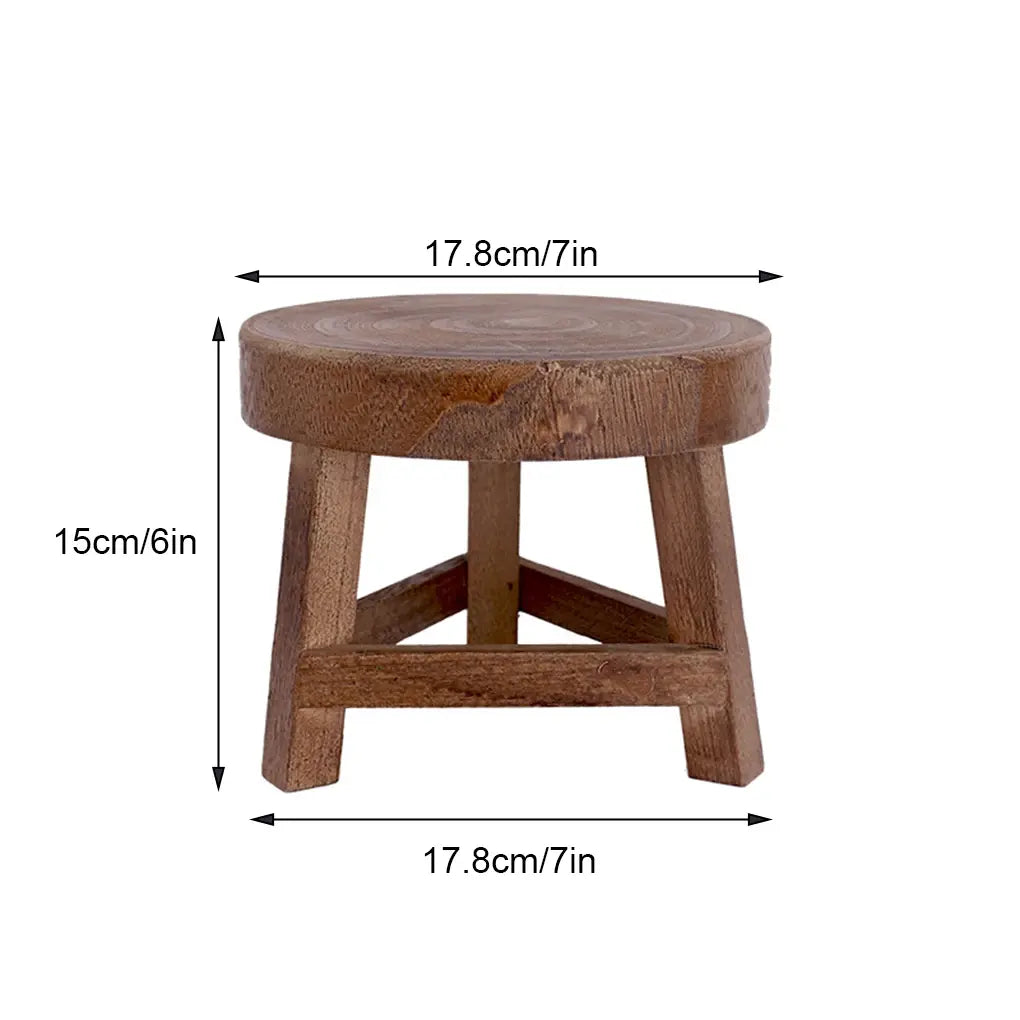 Small Wood Tabletop Stand