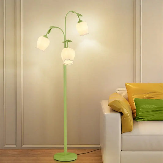 Floor Lamp Bell Orchid